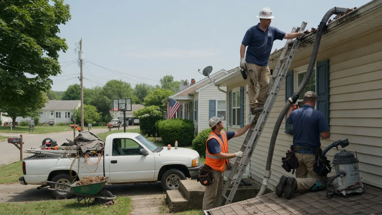 Gutter Installation in Fort Recovery, OH near me